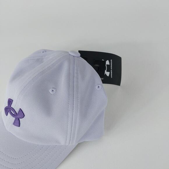 Youth Under Armour Strapback‎ Adjustable Hat Baseball Girl Purple - Picture 2 of 4